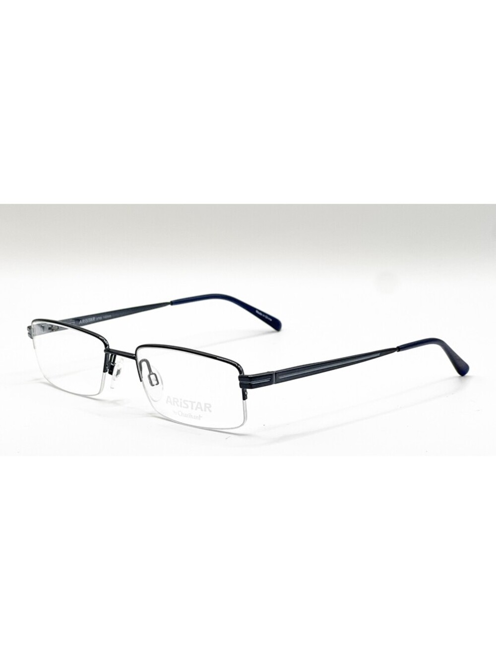 Aristar 6766 543 Blue Full Rim Authentic Eyeglass Frames 52-19-140